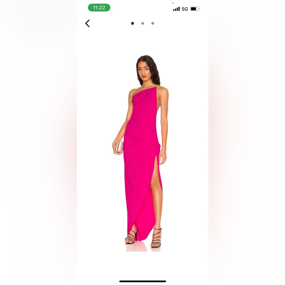 Amanda Uprichard. X Revolve Marea Gown. Size L. Worn once.